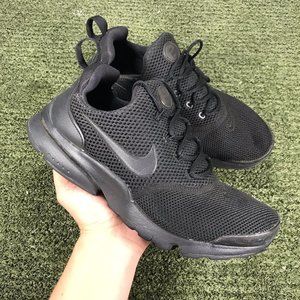 Nike Boys Air Presto Fly 913966-001 Black Running Shoes Sneakers Size 6y/ W 7.5